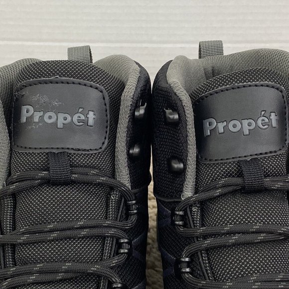 Propet Traverse‎ Hiking Boots Waterproof Mens 10.5 Black/Dark Grey MBA042K NIB main image 11